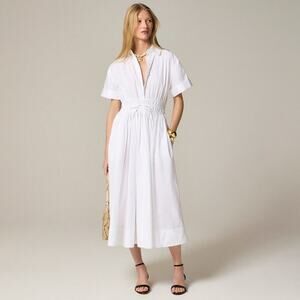 J. Crew Elena shirt-dress in cotton poplin - Size 4